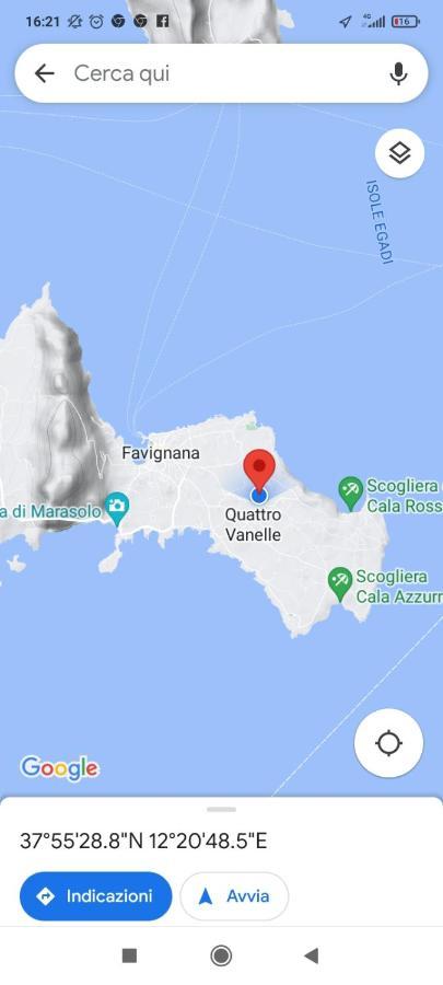 Sogni Nel Blu Favignana Villa Kültér fotó